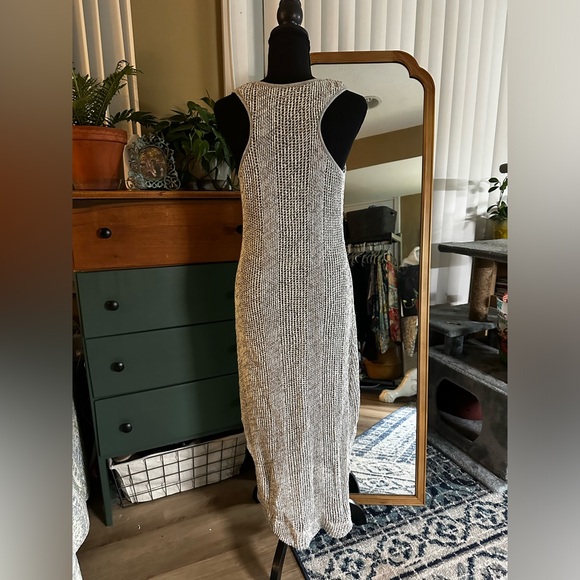 Feel the Piece Terre Jacobs Womens Sleeveless Maxi Tank Top Dress Gray Size XS/S - Picture 4 of 8